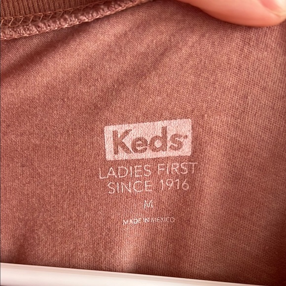 Keds Ladies First Rust T-Shirt - Picture 3 of 4